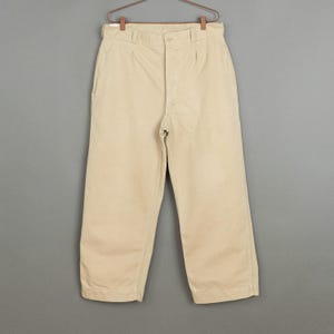 50‘s Vintage | French army alpine pants Genuine French Army Alpine O.D Trousers With Kevlar Ankle