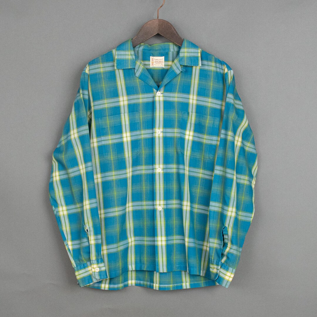 福袋安いいね半額ストア Towncraft Penney's 60s Vintage Loop Etsy - L Size Shirt Collar トップス
