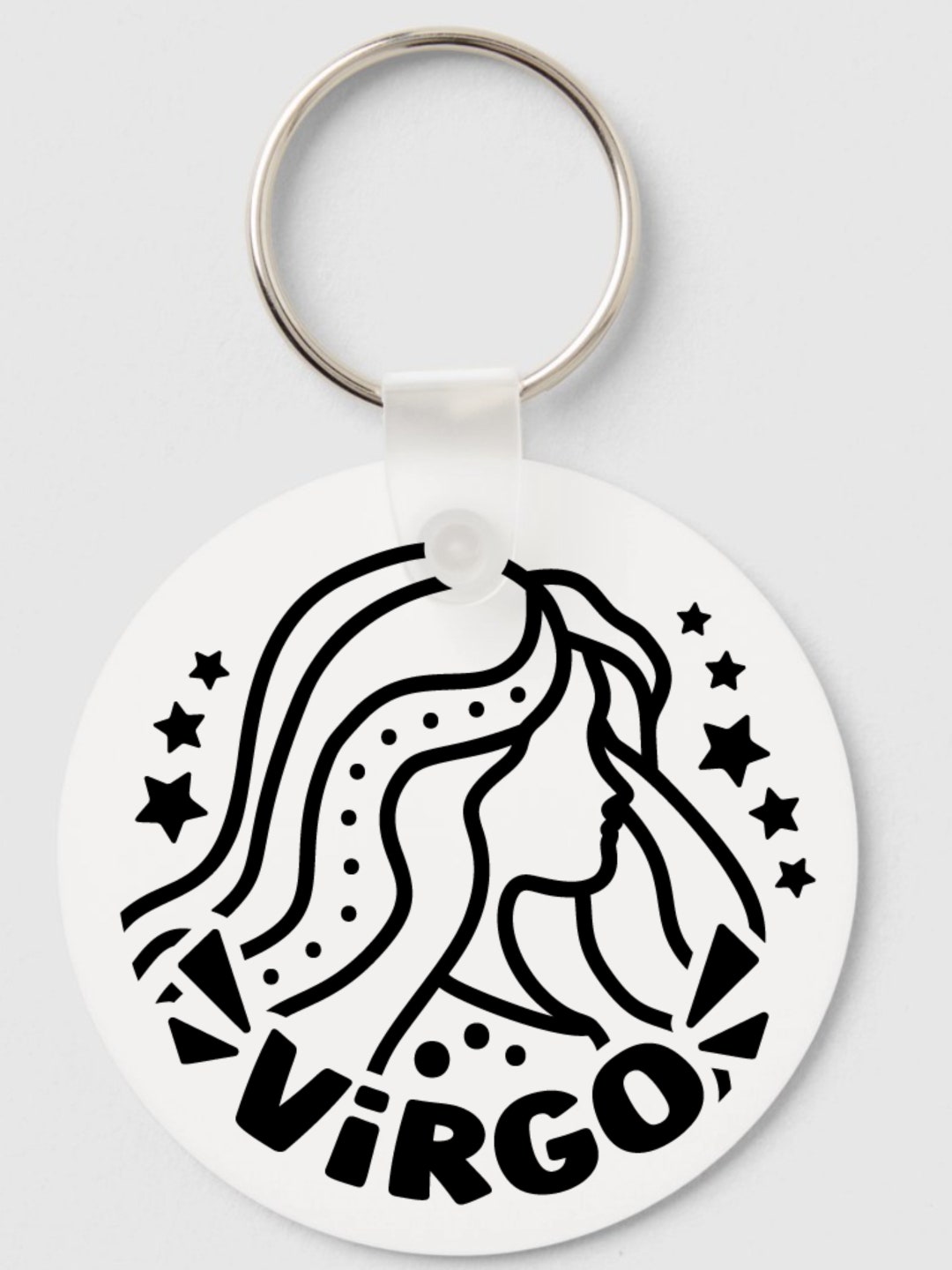 Custom Zodiac Keychain Personalized Keychain for Zodiac Signs Horoscope