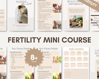 Mini corso sulla fertilità / Piano preconcezionale facile da attuare / Ottimizza la tua fertilità in modo naturale