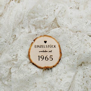 Holzscheibe 60. Geburtstag | Geschenk 60. Geburtstag | Deko 60. Geburtstag