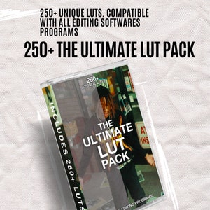 Ultimate Cinematic LUT Pack - 285+ Film-Grade LUTs for All Editing Software - Instant Download