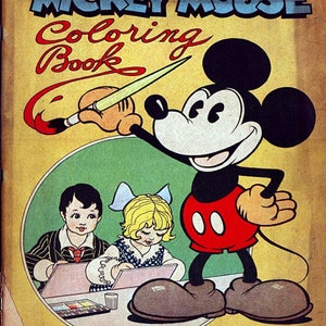 Mickey mouse 1930 - Etsy 日本