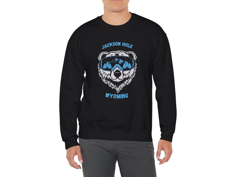 Jackson Hole Sweatshirt, Jackson Hole Wyoming Sweatshirt, Skiing ...