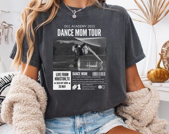 Tanz Mama Tour Shirt, Benutzerdefinierte Tanz Mama Foto Tshirt, Individuelles Shirt mit Foto, Team Benutzerdefiniertes Foto Shirt, Foto Tshirt, Team Mama, Tanz Mama