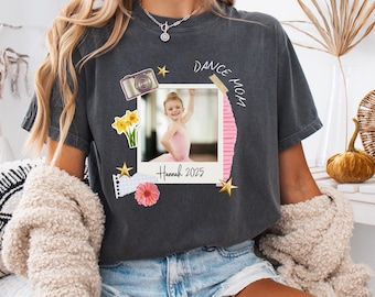 Benutzerdefinierte Lieblings Tanz Mama Foto Tshirt, Tanz Mama Shirt, Individuelles Shirt mit Foto, Team Benutzerdefiniertes Foto Shirt, T-Shirt Foto, Team Mama, Tanz