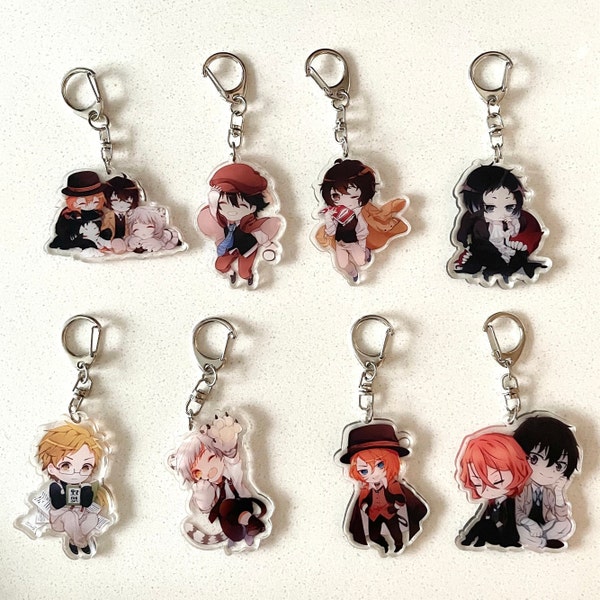 Bungou Stray Dogs Keychain - Etsy