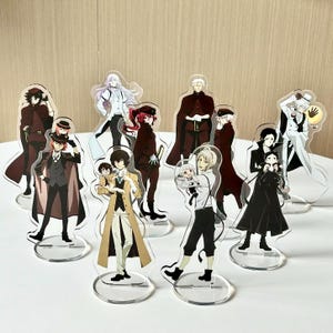 ブランド通販 Stray Bungo Dogs Standee Acrylic Dogs Stray Bungo Standee, アイドル