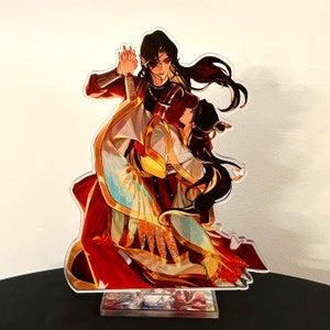 TGCF Standee Tian Guan Ci Fu, Heaven Official's Blessing Acrylic Stand, Xie Lian, Hua Cheng Figurine, Anime Standee, Desk Stand Hua Cheng