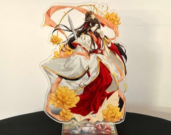 TGCF, Heaven Official's Blessing Standee, Tian Guan Ci Fu, Acrylic Stand, Xie Lian, Hua Cheng Figurine, Anime Standee, Desk Stand, Hua Cheng