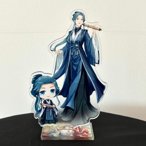 TGKF Aufsteller, Segen des Himmelsfunktionärs Acrylständer, Tian Guan Ci Fu, Hua Cheng, Schreibtischständer, Anime Aufsteller, Hua Cheng Figur
