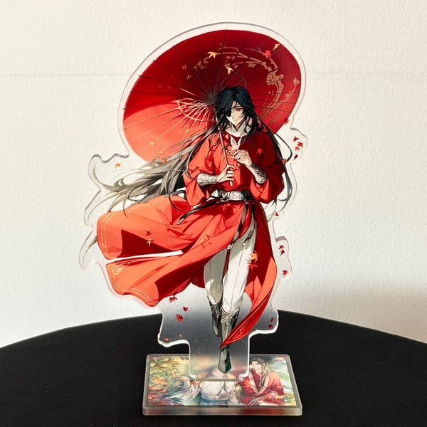 TGCF Standee, Tian Guan Ci Fu, Heaven Official's Blessing Acrylic Stand, Desk Stand, Xie Lian, Hua Cheng, Hua Cheng Figurine, Anime Standee