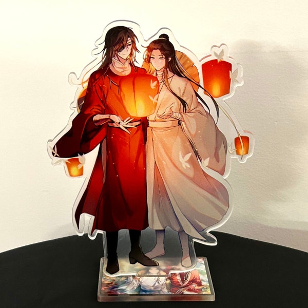 TGKF Aufsteller Tian Guan Ci Fu, Segen des Himmelsoffiziellen Acrylständers, Tischständer, xie lian, Huta cheng Figur, xie lian, ai figurine