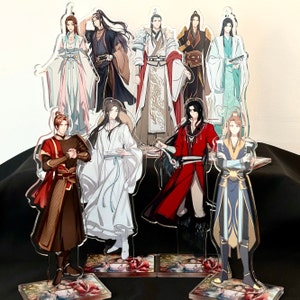 TGCF Standee, Heaven Official's Blessing Acrylic Stand, Anime Standee, Xie Lian, Hua Cheng, Shi QingXuan, MuQing, birthday gift for friend