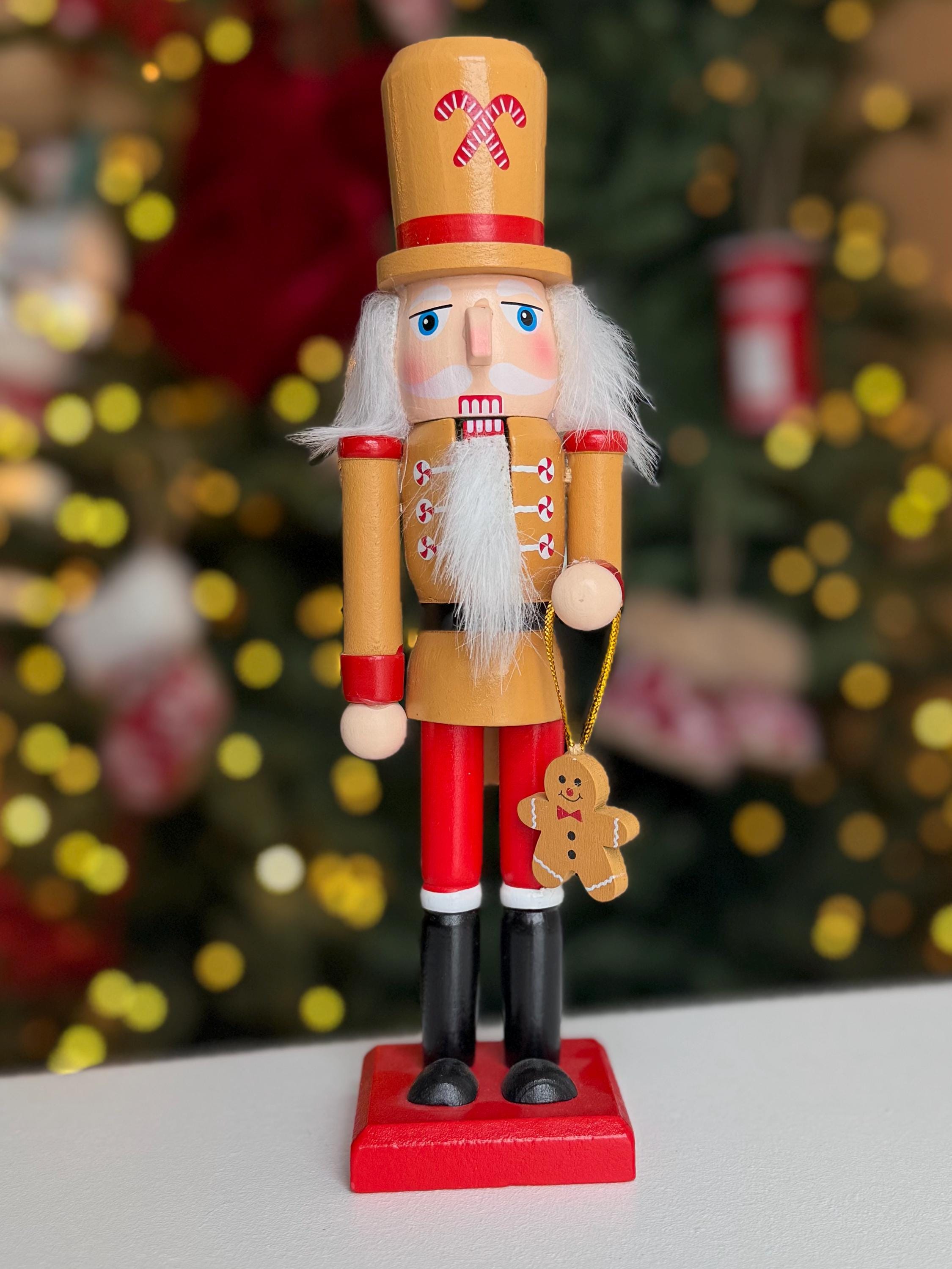 Schiaccianoci Natalizio In Legno Babbo Natale, 38 Cm, Multicolore, Collezione Kurt S. Adler