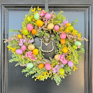 Egg Floral Wreath - Extra Large - 55cm