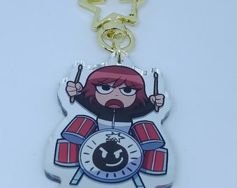 Kim Pine Scott Pilgrim Keychain/Sticker