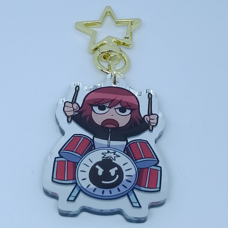 Kim Pine Scott Pilgrim Keychain/sticker - Etsy