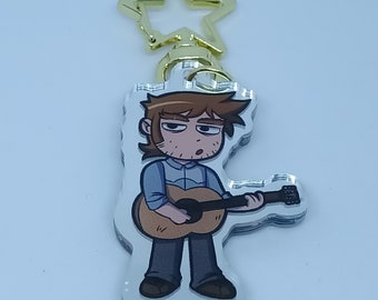Stephen Stills Scott Pilgrim Keychain