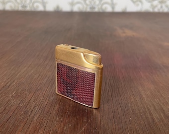 シルバー マッチ ライター、ゴールド ライター、ヴィンテージ ガス