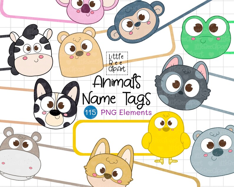 Editable Woodland Animal Name Tags and Labels Cute Forest Classroom ...