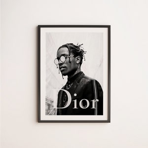 ASAP ROCKY / Poster / Print / Digital Download / Instant / Aesthetic Print / Wall Decor / Wall Art / Rap / Music / Pretty Boy Flacko / Asap