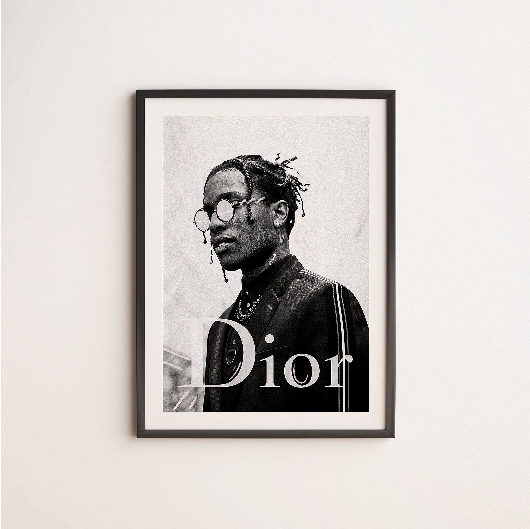ASAP ROCKY / Poster / Print / Digital Download / Instant / Aesthetic Print / Wall Decor / Wall Art / Rap / Music / Pretty Boy Flacko / Asap