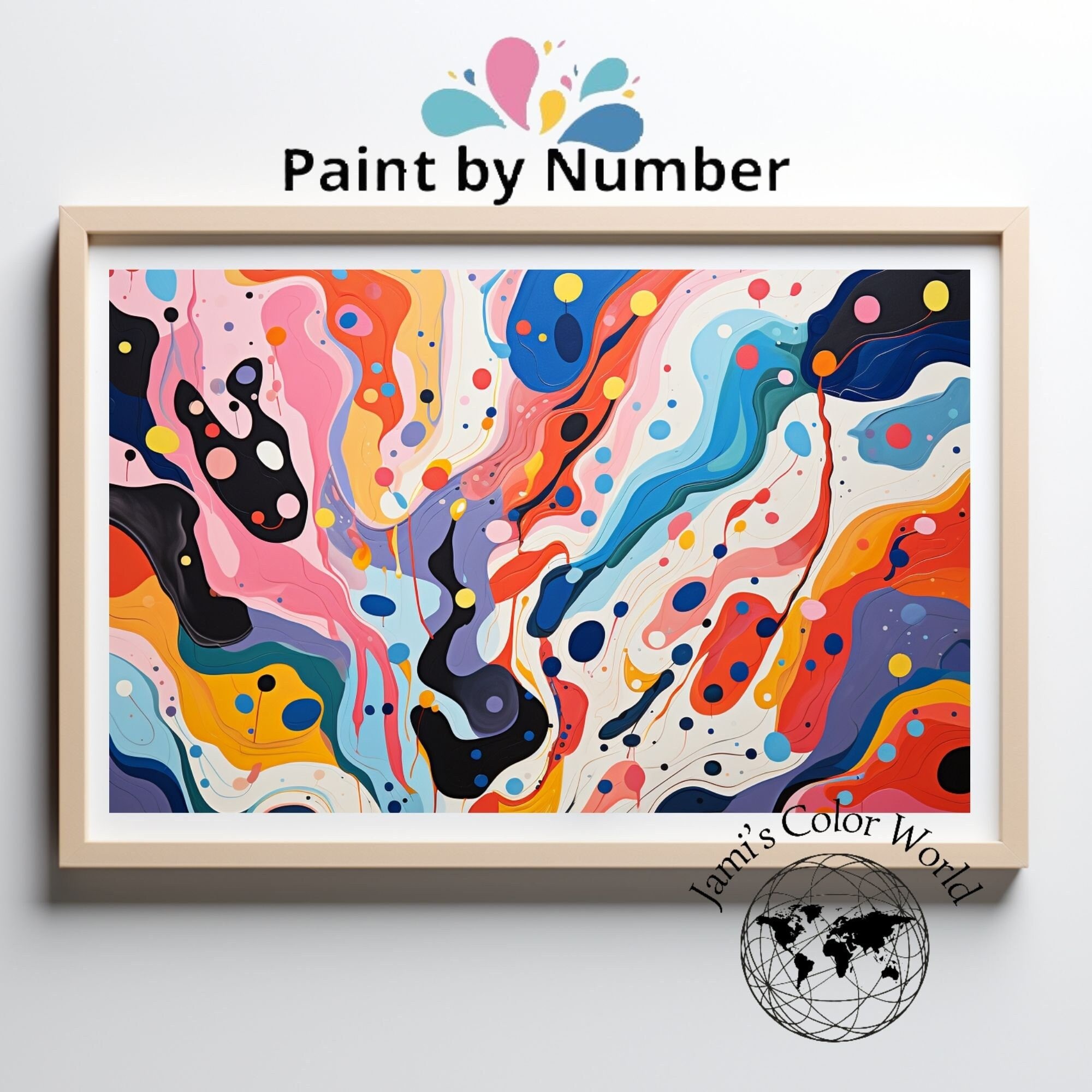 秋 数字油絵 手芸キット 大人向け, 橋 ペイントバイナンバー 初心者