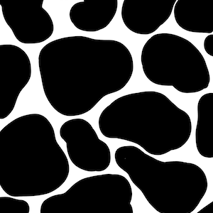 Cow Pattern for Printing Clothing and Supplies - Etsy