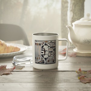 10oz Insulated Bowhunter Coffee Mug, Bowhunting Cup, Mug For Hunter, Outdoor Tumbler, Hunting Gift for Dad, Travel Mug, hunting mug