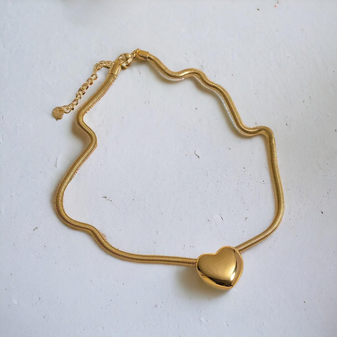 Chunky Heart Necklace
