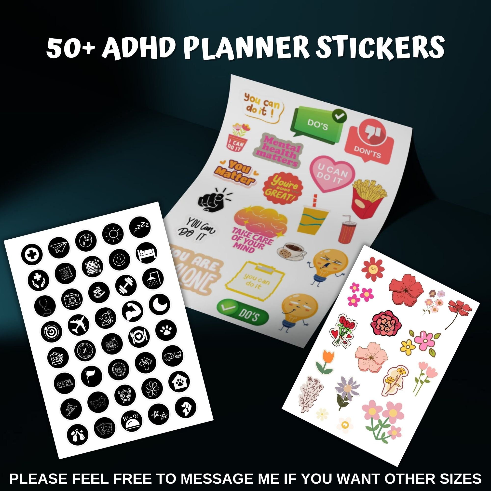 Mega Adhd Planner Bundle for Adults Printable A4,ultimate Life Planner ...