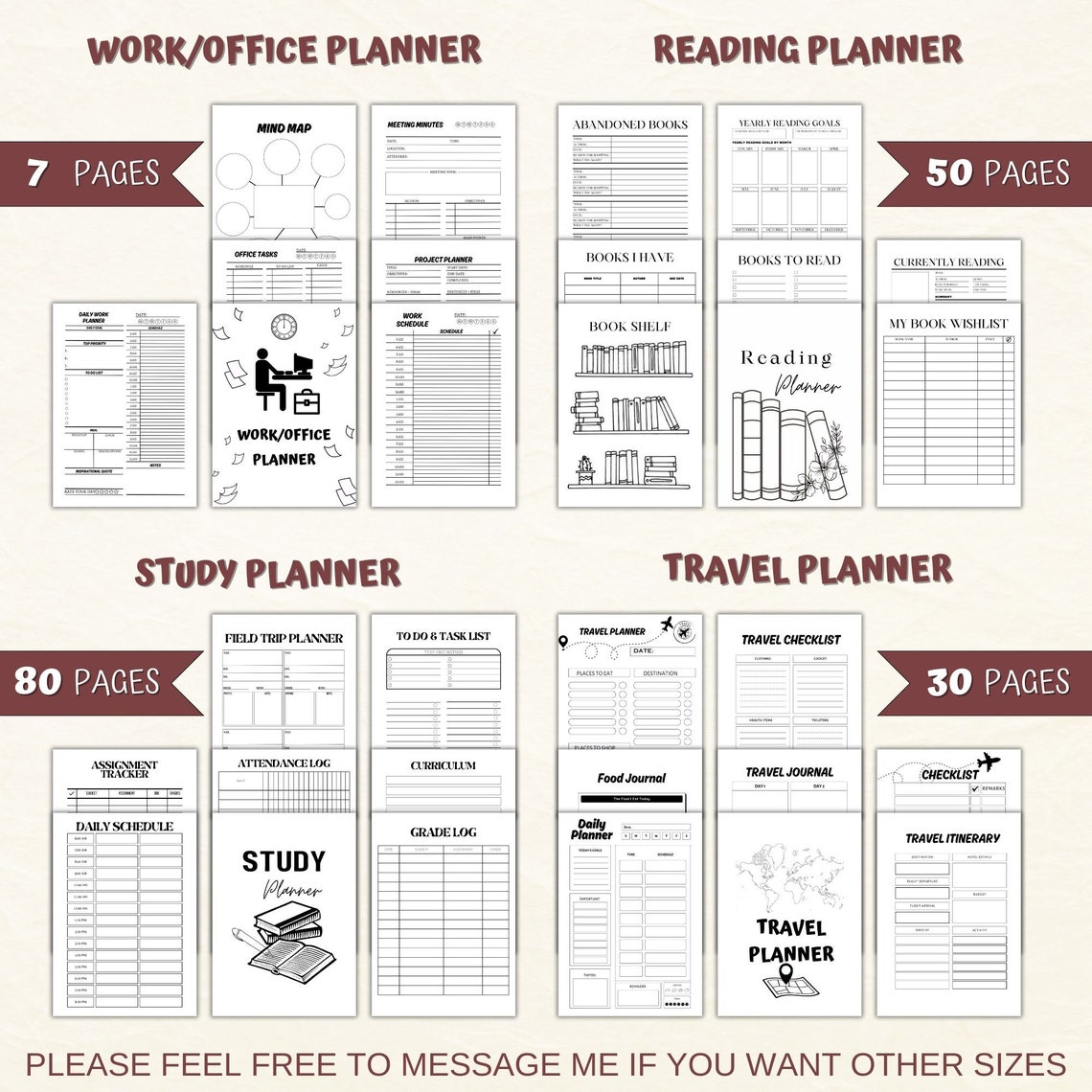 Mega Adhd Planner Bundle for Adults Printable A4,ultimate Life Planner ...
