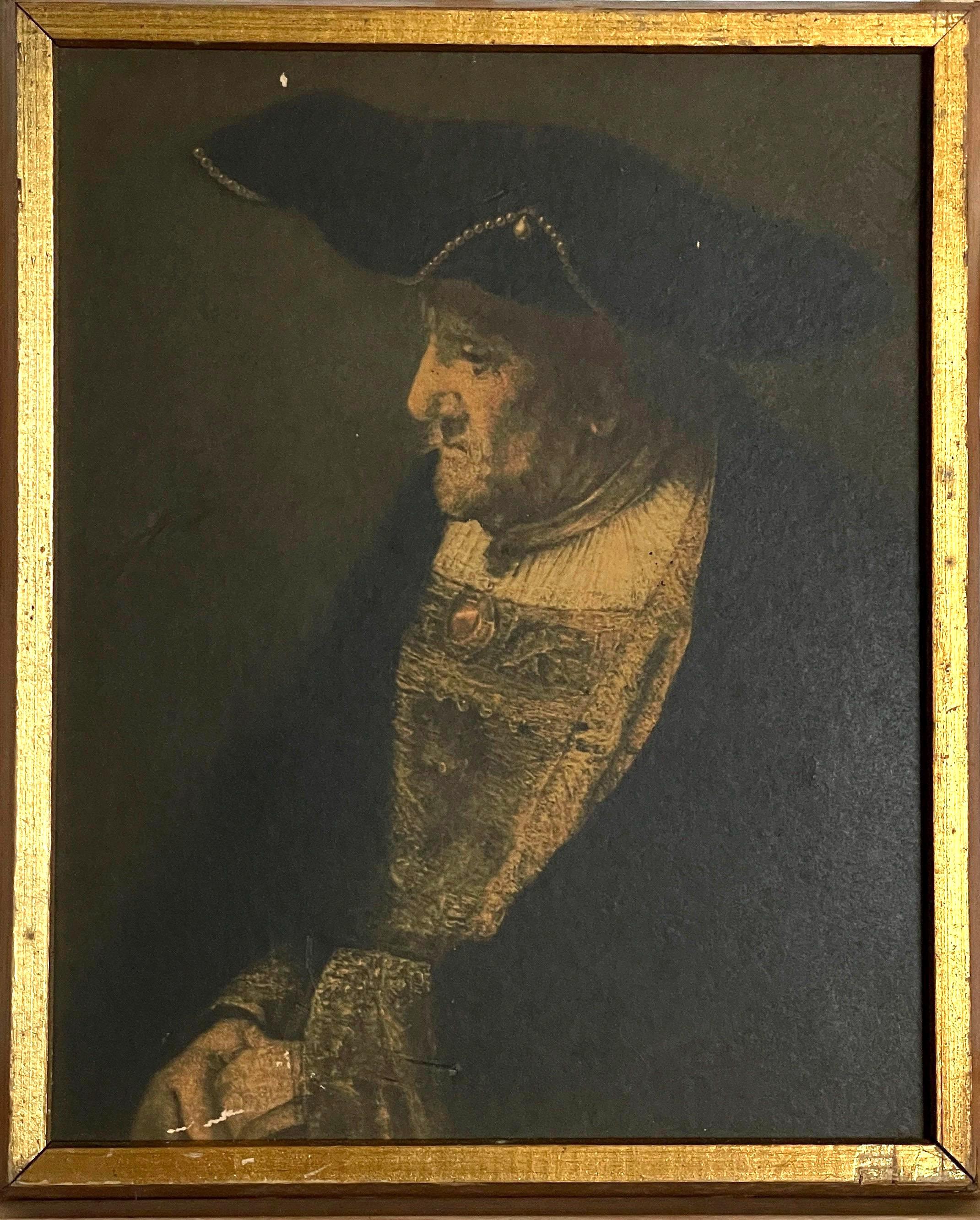 素晴らしい絵画「スペイン貴族の古い肖像画」オークションヴィンテージ