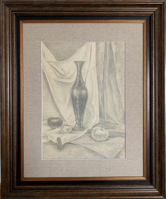 Graphite Artists Still Life