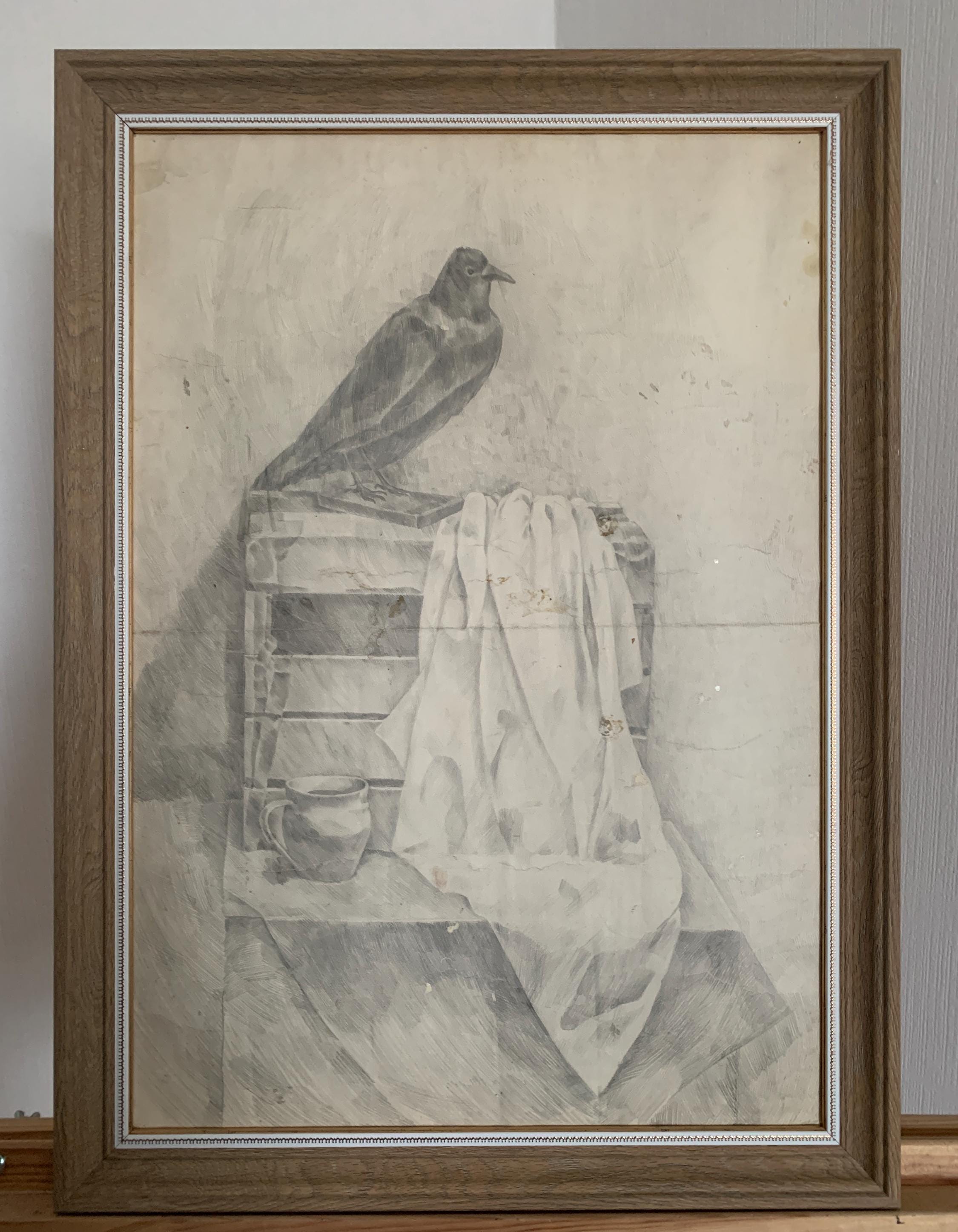 Bright Expressionism Pencil Painting 