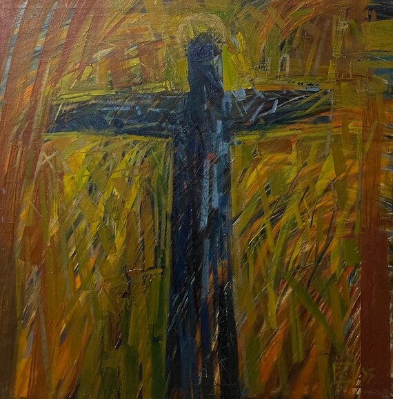 Vladimir Pavlishin, pintura al óleo Bright Underground 