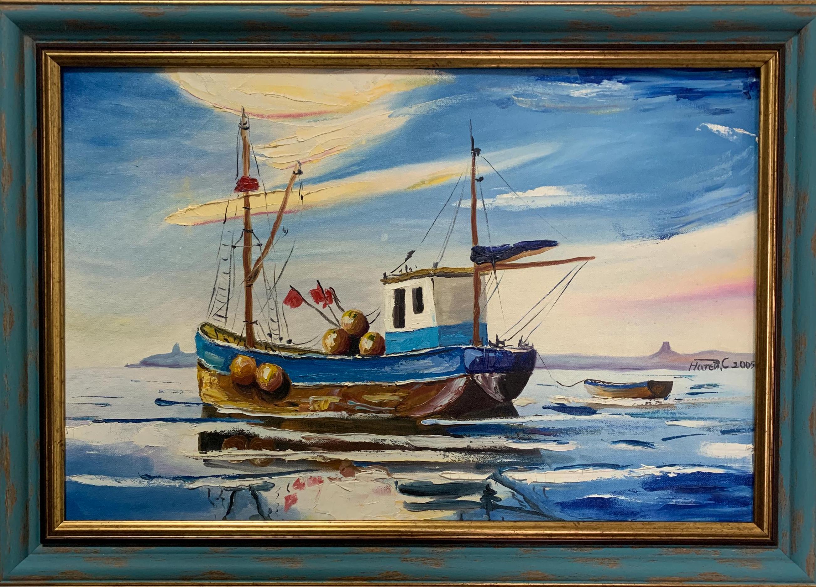 Bright Expressionism Oil Painting 