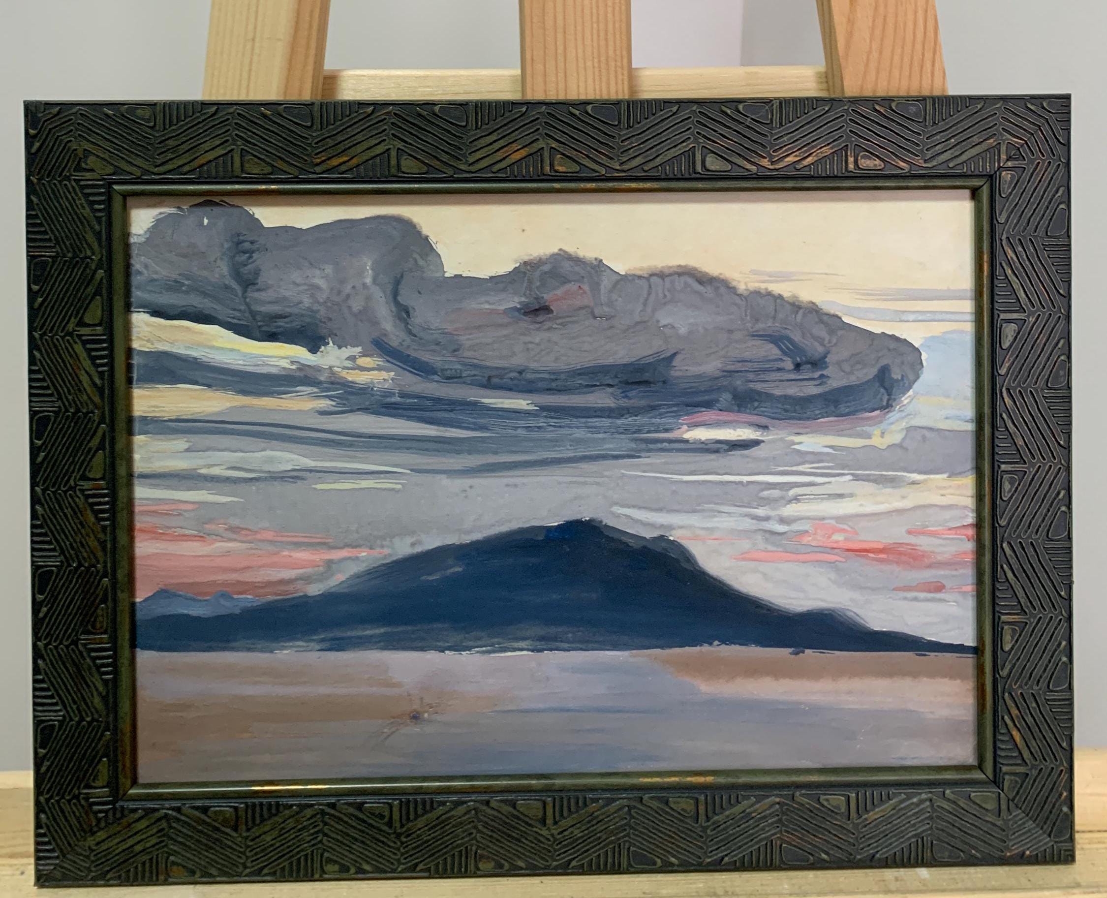 油絵 25年前チェコで購入 油絵 25年前チェコで購入 【公式通販】