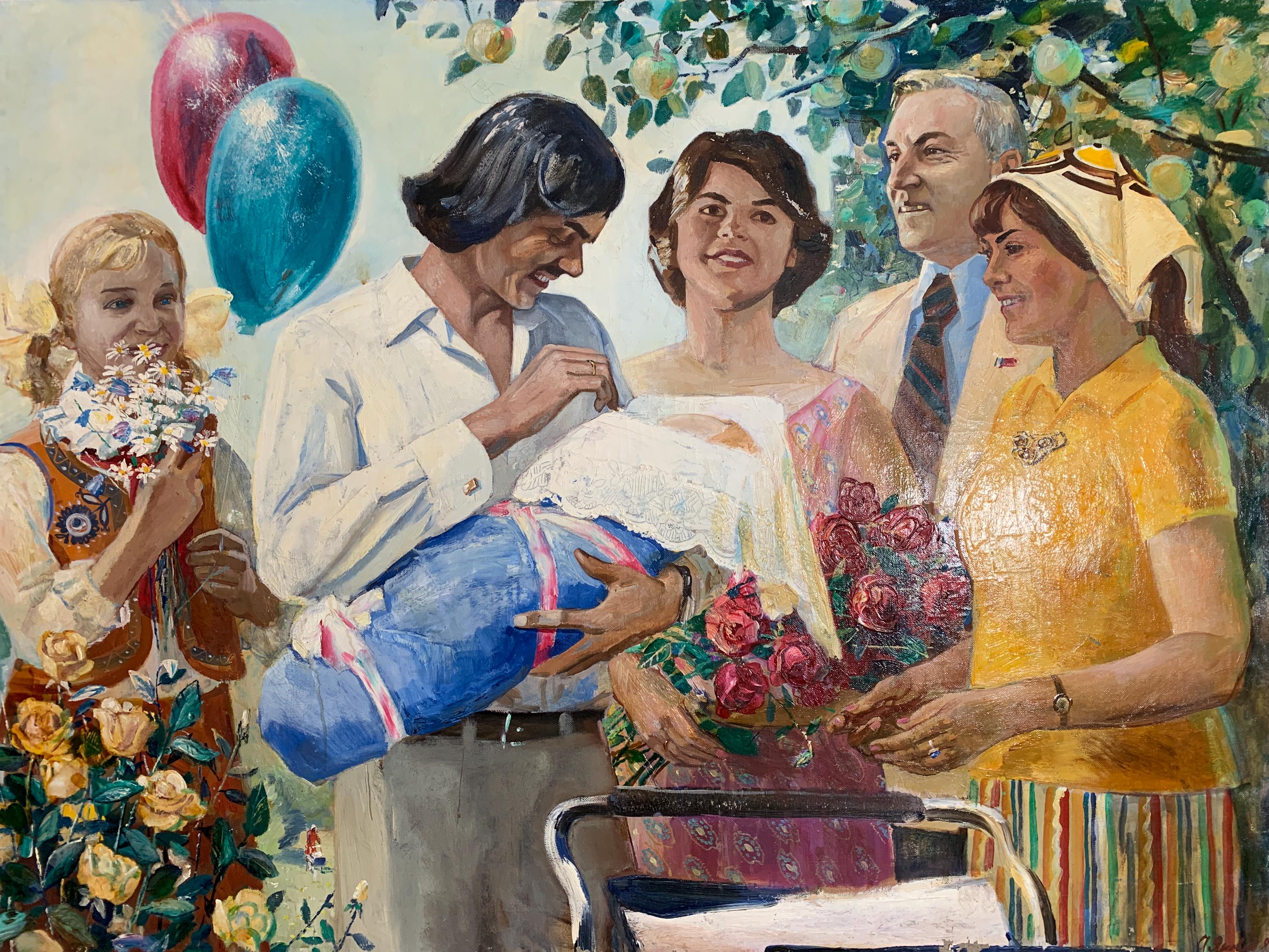 【SM号】 天使候補03 油画 油彩 oil painting Andrey Yakovlev, Bright Impressionism Oil Painting 