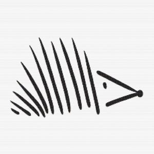 Gráfico de ponto cruz – Minimalismo de ouriço. Fácil para iniciantes. PK, arquivo PDF, cruz simples, diagramas claros, padrão de crochê, tapeçaria simples