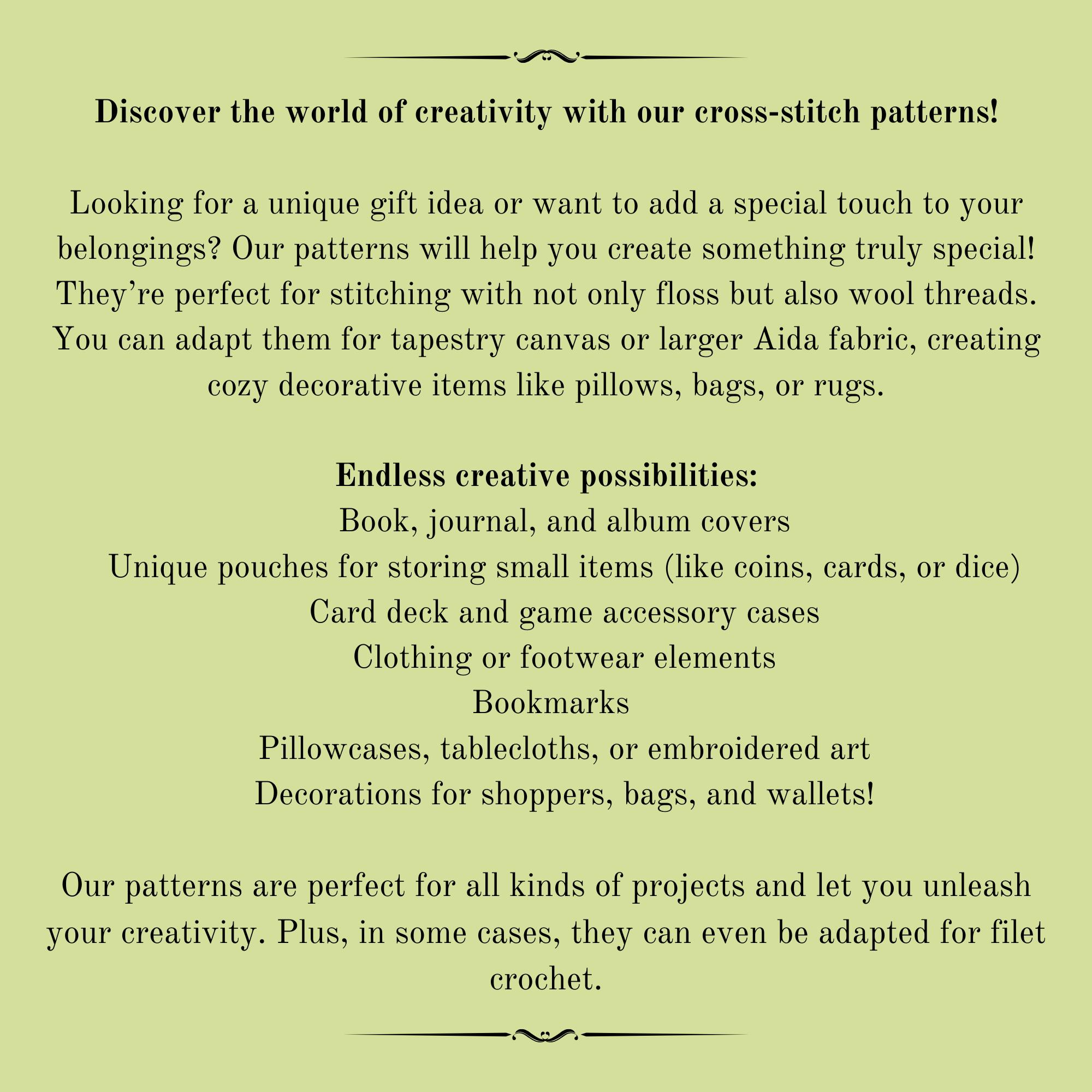 Cross Stitch Chart – a Cute Baby Rabbit Sitting in Lavender PDF File ...