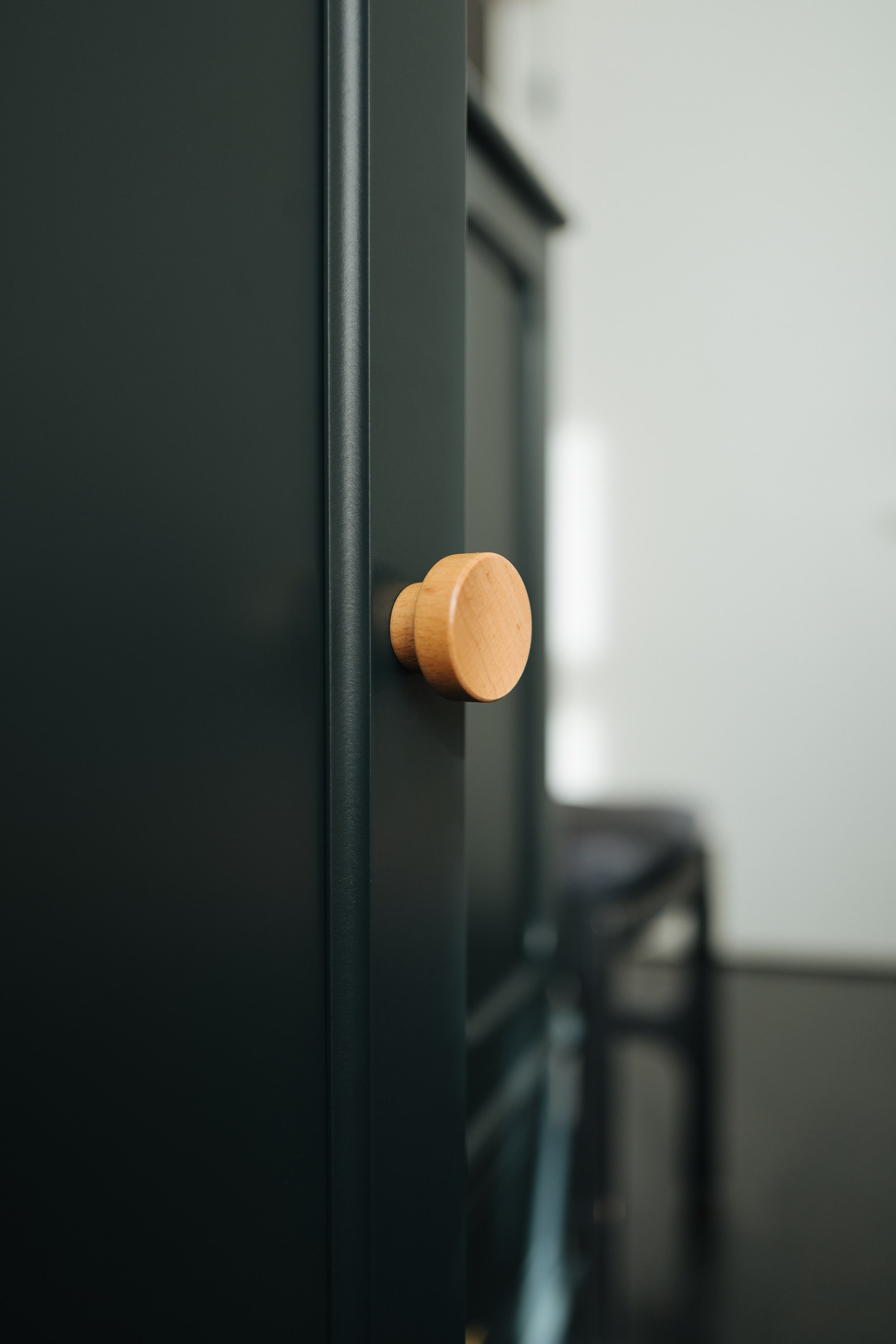 Minimalism Wood Drawer Knobs, Wood Wall Hooks, Furniture Handles, Home ... - Know Minimalist Drawer Craftsmanship