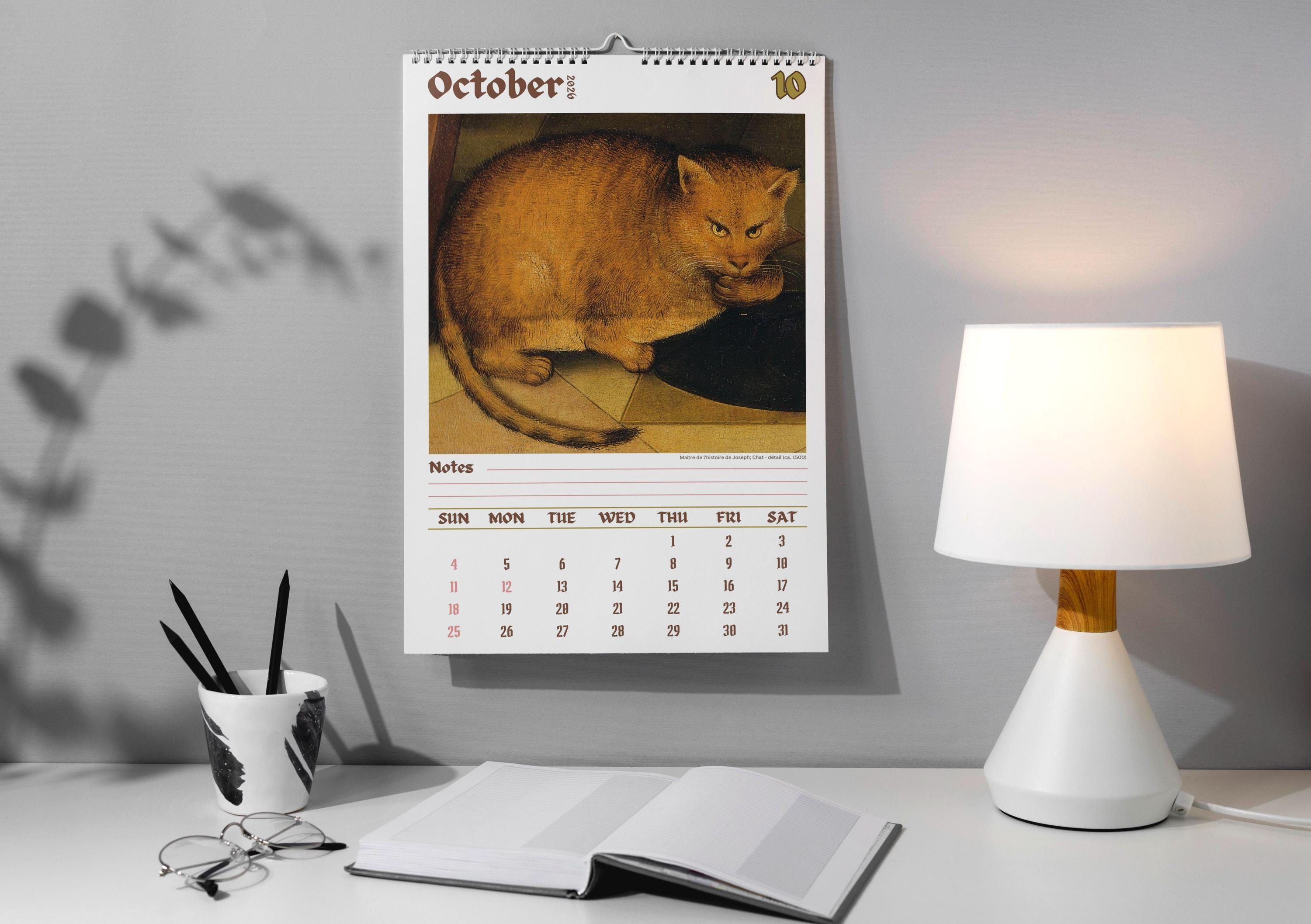 Katten - | Kalenders & agenda's 2026