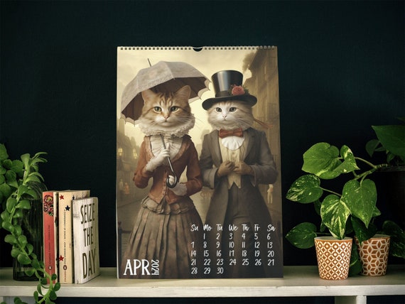 Calendrier 2024 Art victorien