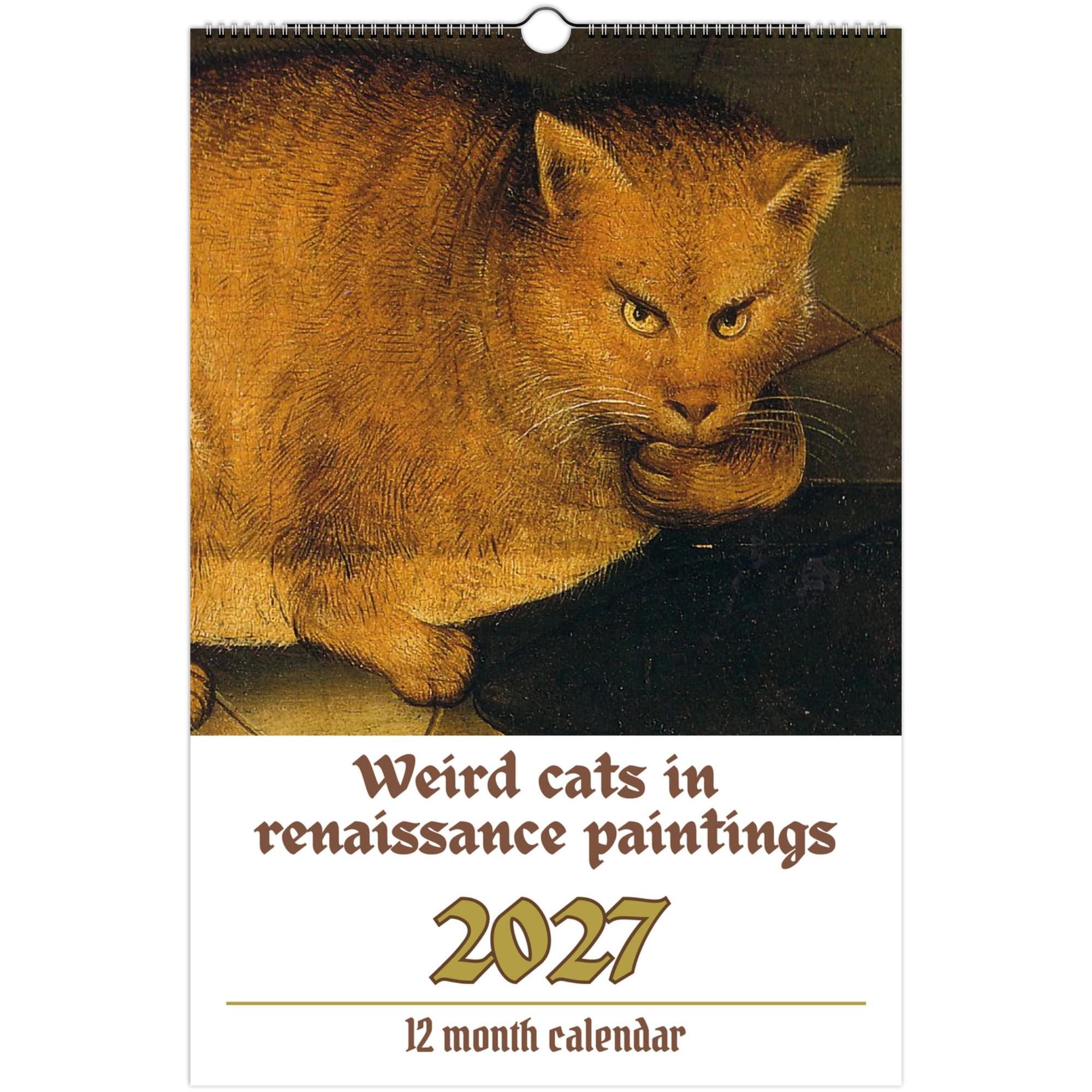 Vintage Cat Calendar - Etsy
