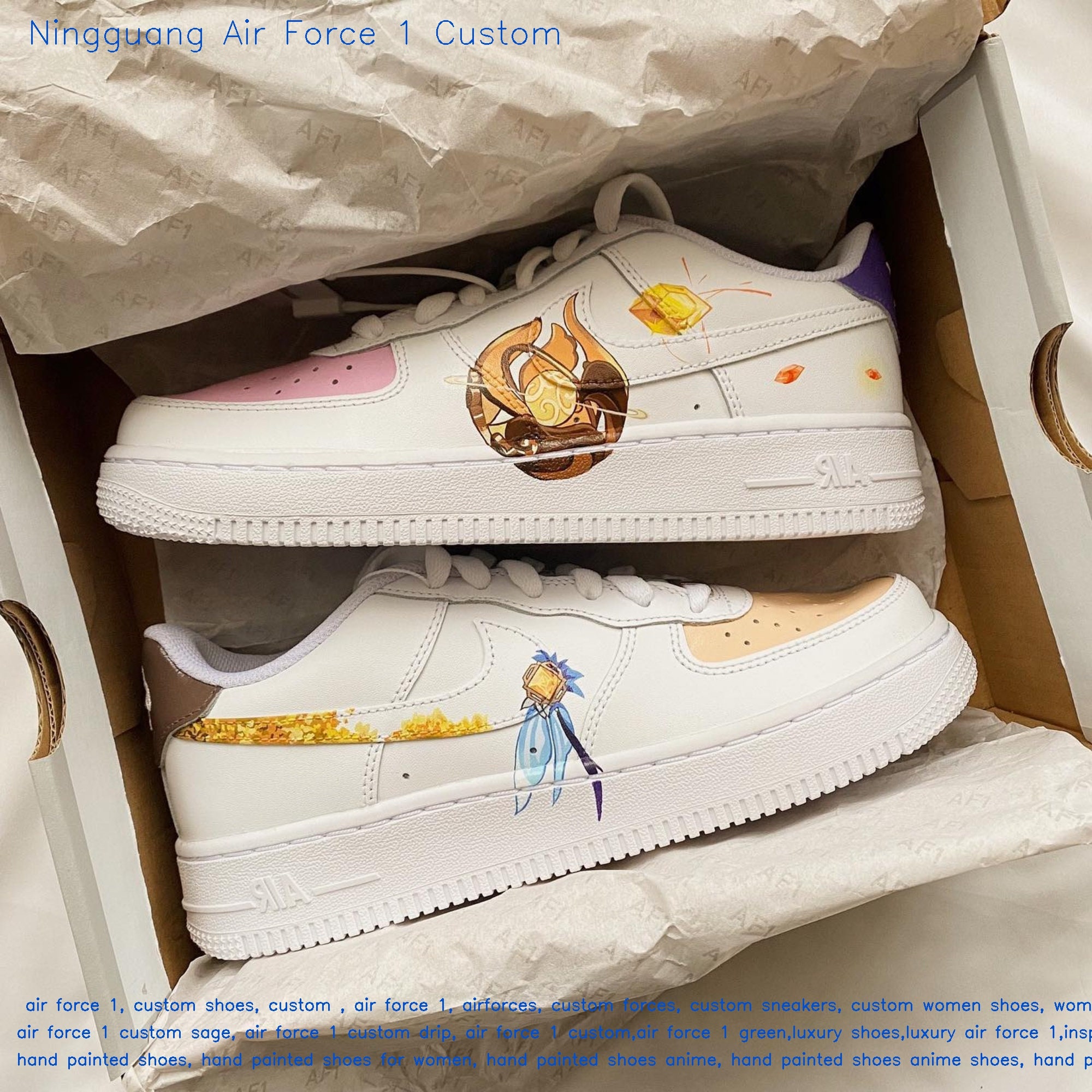 Tokyo Revengers Akkun Air Force Shoes Gift For Anime's Fans