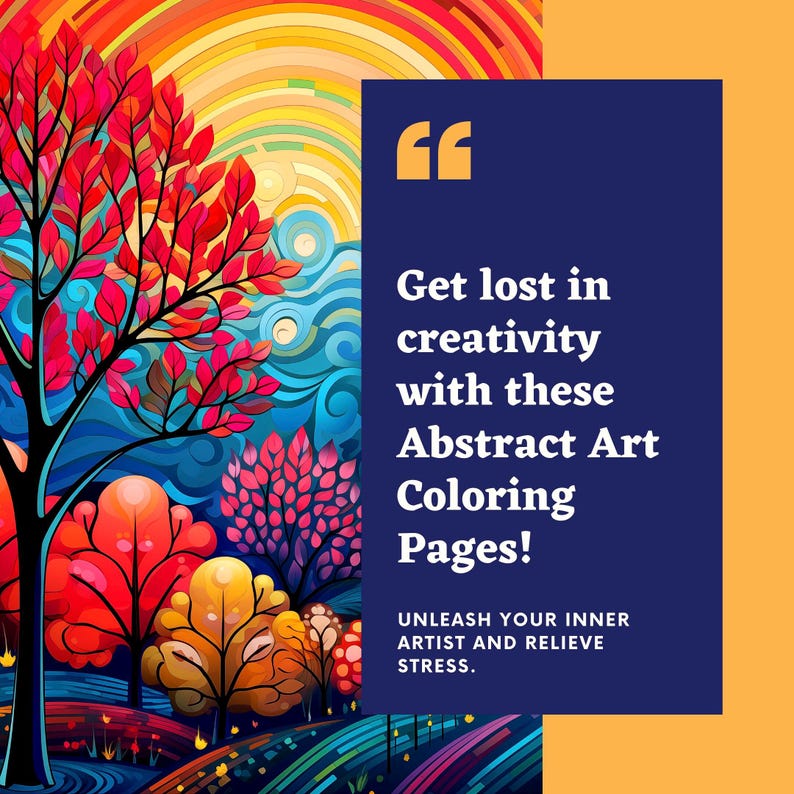 Abstract Art Nature-Inspired Portraits Coloring Pages are a therapeutic delight! Download the PDF file with over 50 designs, ready to be printed and colored. Experience the joy of adding your personal touch to these unique and intricate portraits.