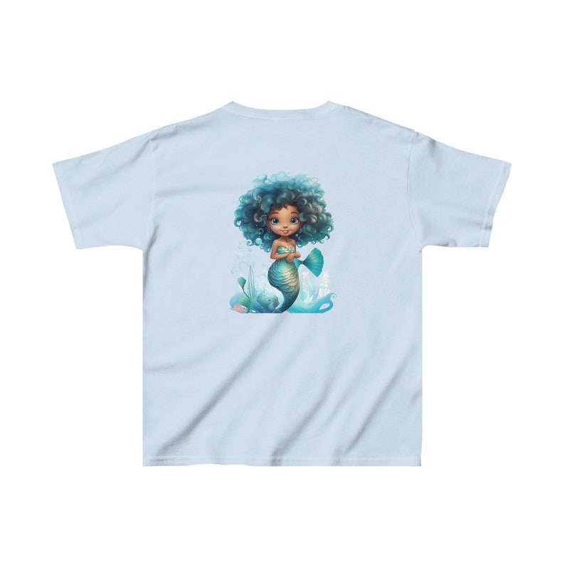 KIDS OVERSIZED TEE 4-10 MERMAID MOTEL