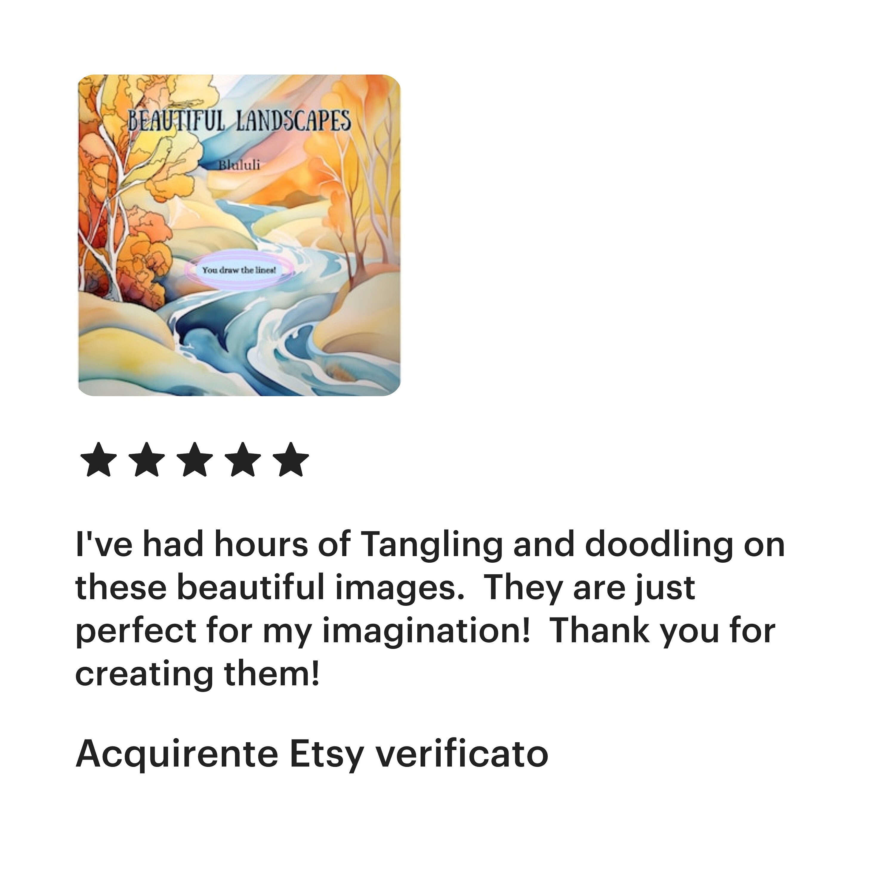 Reverse Coloring Pages Watercolor Landscapes, 34 Designs for Creative ...